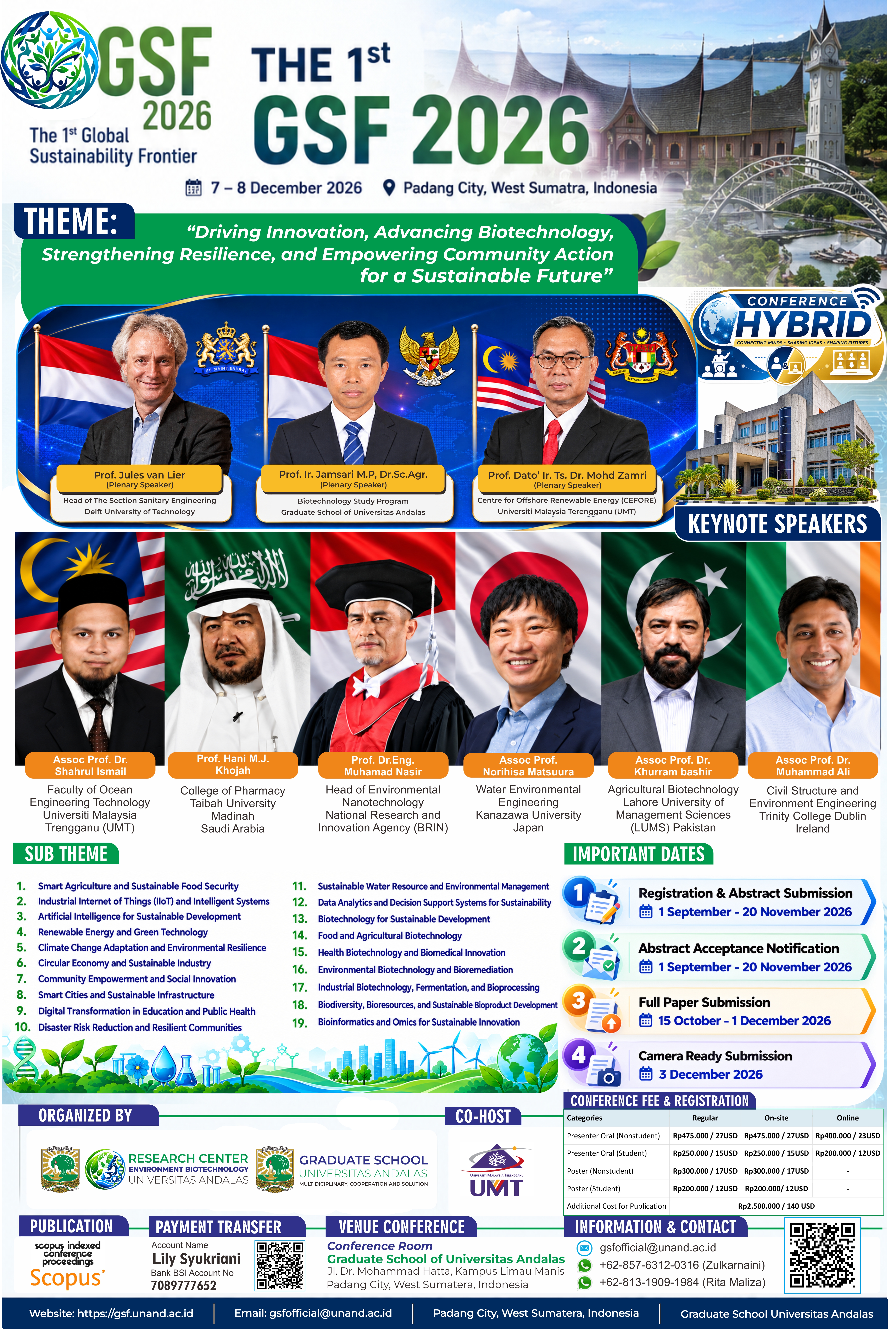 Global Sustainability Frontier 2026